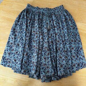 Intimately Free People Blossom Mini Shorts Skirt XS Ditzy Cottage Prairie Boho